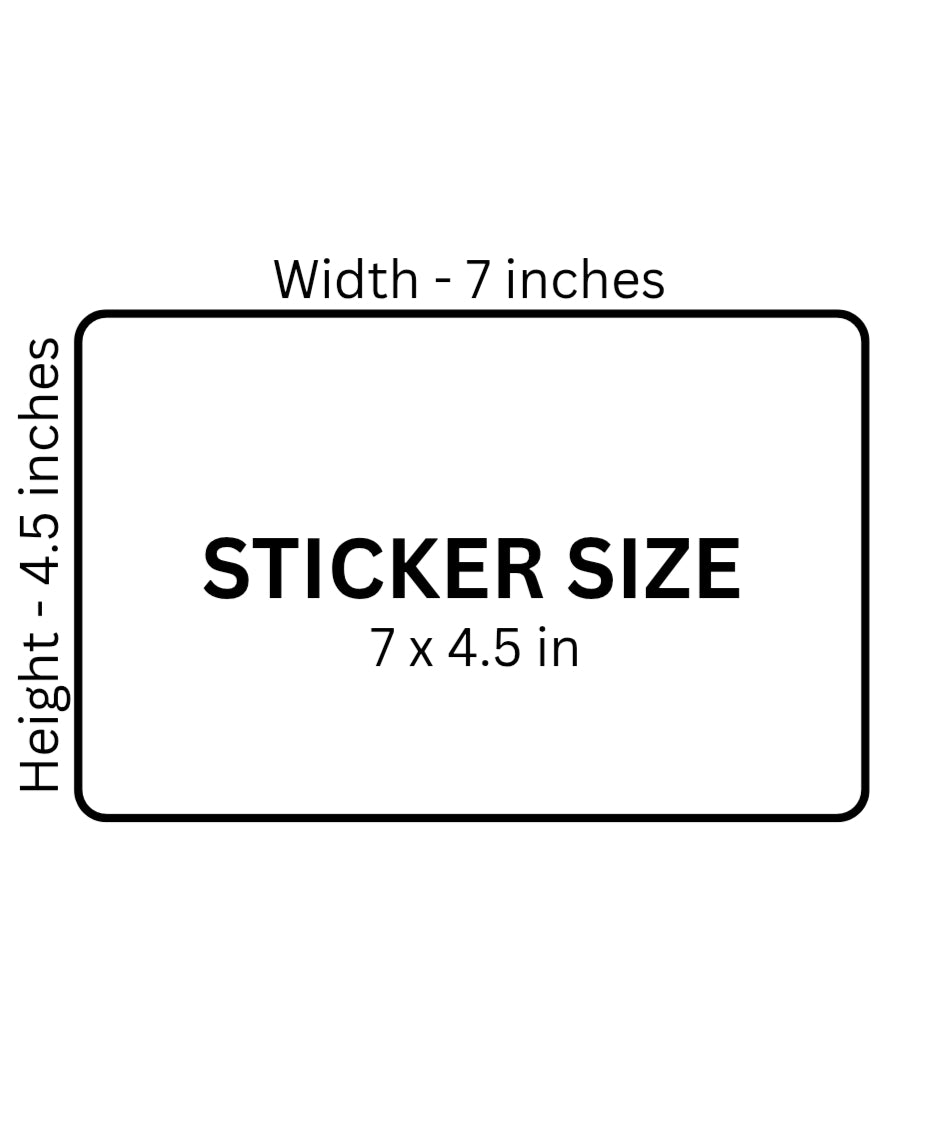 Daily Basis Dua Stickers With Roman Urdu Translation (12 Duas Collection in 11 Highly Adhesive Transparent Stickers )